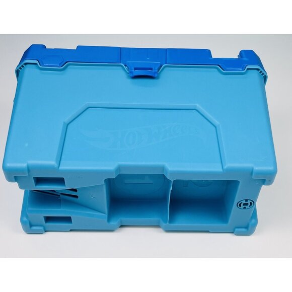 HOT WHEELS Track Builder Multi Loop & Barrel Box Replacement Parts + 4 NIP Cars - Picture 9 of 11